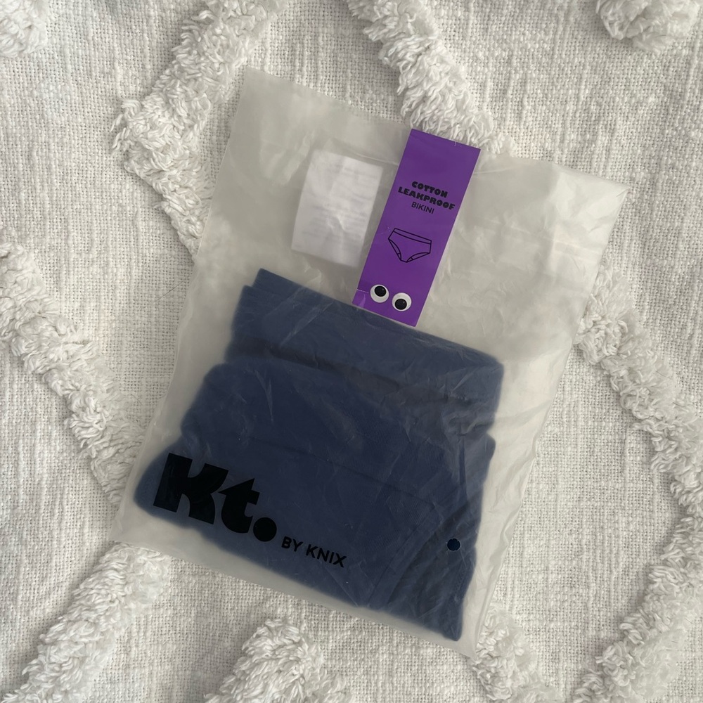Kt. by Knix Leakproof Cotton Underwear Bikini NWT - Picture 4 of 6